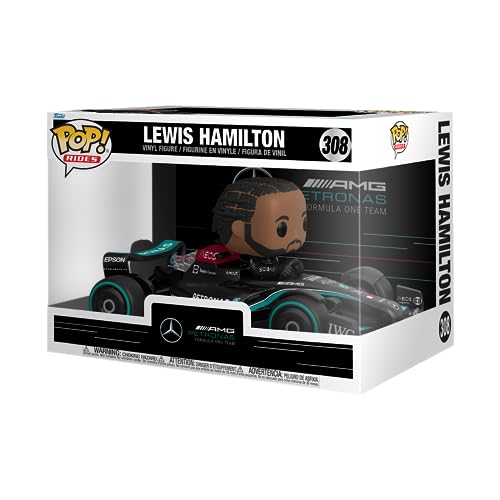 Funko Pop! Ride Super Deluxe: F1 Mercedes Lewis Hamilton - Mercedes-Benz - Vinyl-Sammelfigur - Geschenkidee - Offizielle Handelswaren - Spielzeug Für Kinder und Erwachsene - Sports Fans von Funko