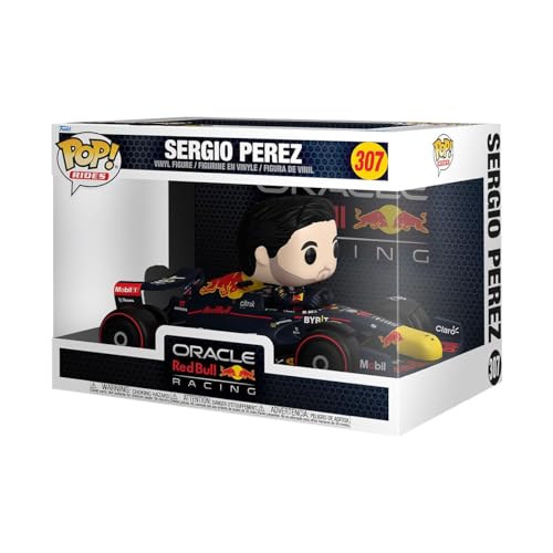 Funko Pop! Ride Super Deluxe: Formula 1- Sergio Perez - Red Bull F1 - Vinyl-Sammelfigur - Geschenkidee - Offizielle Handelswaren - Spielzeug Für Kinder und Erwachsene - Sports Fans von Funko