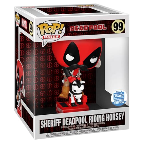 Funko Pop! Rides 51292 - Deadpool - Sheriff Deadpool Riding Horsey Shop Limited Edition #99 von POP