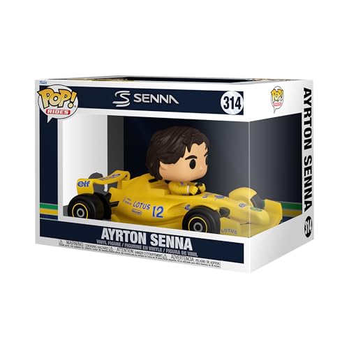 Funko Pop! Rides Super Deluxe: Lotus - Ayrton Senna - Vinyl-Sammelfigur - Geschenkidee - Offizielle Handelswaren - Spielzeug Für Kinder und Erwachsene - Sports Fans von Funko