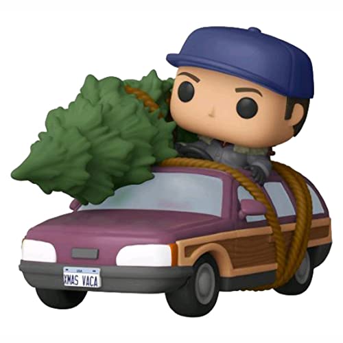 Funko Pop! Rides: National Lampoon's Christmas Vacation Clark Griswold with Station Wagon Exclusive Vinyl Figure #90 von Funko