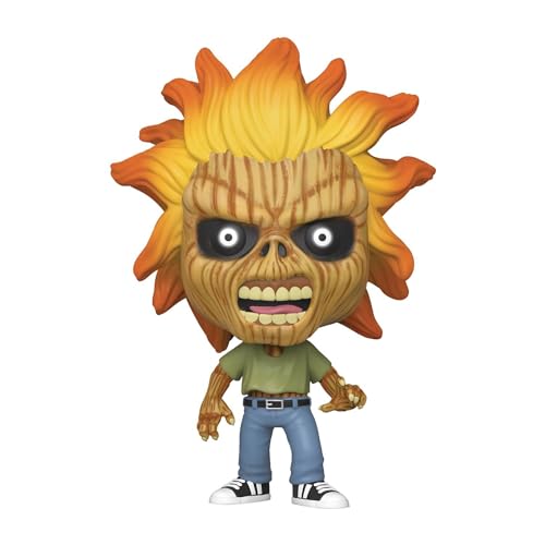 Funko Pop! Rocks Iron Maiden - (Skeleton Eddie) - Vinyl-Sammelfigur - Geschenkidee - Offizielle Handelswaren - Spielzeug Für Kinder und Erwachsene - Music Fans - Modellfigur Für Sammler und Display von Funko