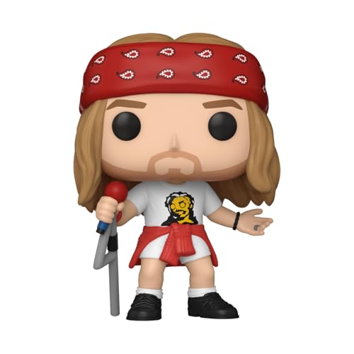 Funko Pop! Rocks: GNR - Axel Axl Rose - (1992) - 1/6 Quote Für Seltene Chase-Variante - Guns N Roses - Vinyl-Sammelfigur - Geschenkidee - Offizielle Handelswaren - Spielzeug Für Kinder und Erwachsene von Funko