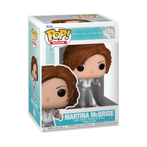 Funko Pop! Rocks: Martina McBride - Vinyl-Sammelfigur - Geschenkidee - Offizielle Handelswaren - Spielzeug Für Kinder und Erwachsene - Music Fans - Modellfigur Für Sammler und Display Funko Pop! Rocks: Martina McBride - Vinyl-Sammelfigur - Geschenkidee - Offizielle Handelswaren - Spielzeug Für Kinder und Erwachsene - Music Fans - Modellfigur Für Sammler und Display von Funko
