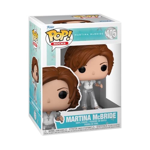 Funko Pop! Rocks: Martina McBride - Vinyl-Sammelfigur - Geschenkidee - Offizielle Handelswaren - Spielzeug Für Kinder und Erwachsene - Music Fans - Modellfigur Für Sammler und Display von Funko