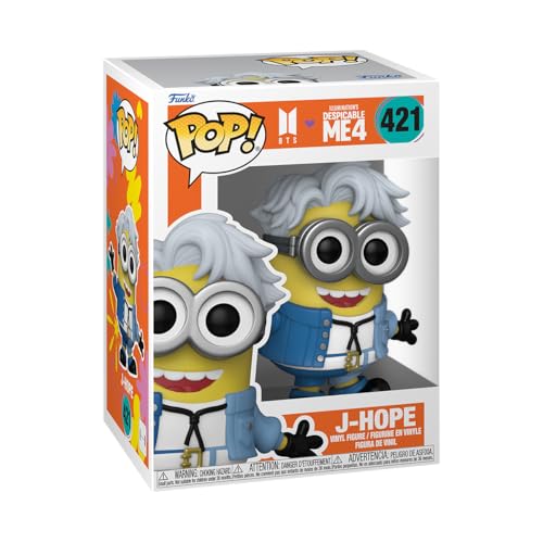 Funko Pop! Rocks: Minions X BTS - J-Hope - BTS + Minions - Vinyl-Sammelfigur - Geschenkidee - Offizielle Handelswaren - Spielzeug Für Kinder und Erwachsene - Movies, Music Fans Funko Pop! Rocks: Minions X BTS - J-Hope - BTS + Minions - Vinyl-Sammelfigur - Geschenkidee - Offizielle Handelswaren - Spielzeug Für Kinder und Erwachsene - Movies, Music Fans von Funko