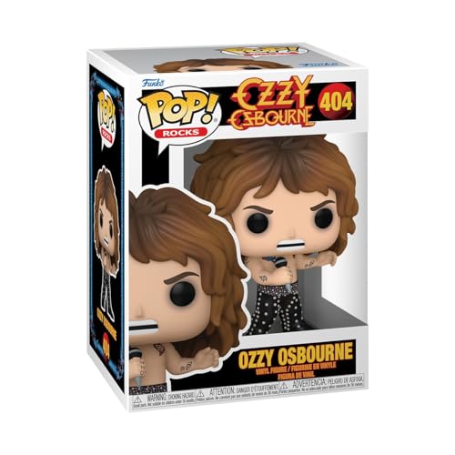 Funko Pop! Rocks: Ozzy Osbourne - (1989) - Vinyl-Sammelfigur - Geschenkidee - Offizielle Handelswaren - Spielzeug Für Kinder und Erwachsene - Music Fans - Modellfigur Für Sammler und Display von Funko