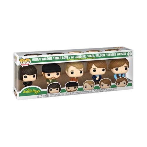 Funko Pop! Rocks: The Beach Boys - Brian Wilson - Pet Sounds 5PK - Vinyl-Sammelfigur - Geschenkidee - Offizielle Handelswaren - Spielzeug Für Kinder und Erwachsene - Music Fans von Funko