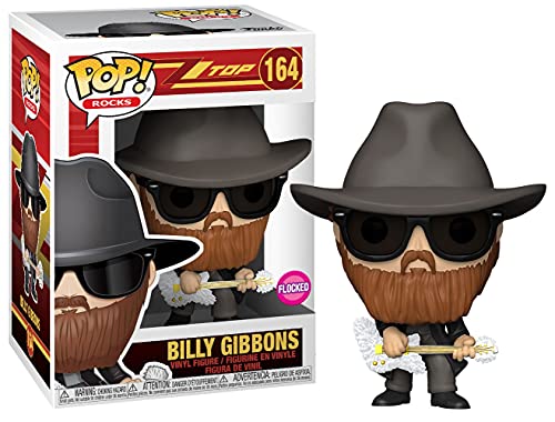 Funko Pop! Rocks: ZZ Top-Billy Gibbons - Vinyl-Sammelfigur - Geschenkidee - Offizielle Handelswaren - Spielzeug Für Kinder und Erwachsene - Music Fans - Modellfigur Für Sammler und Display von Funko