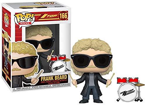 Funko Pop! Rocks: ZZ Top-Frank Beard - Vinyl-Sammelfigur - Geschenkidee - Offizielle Handelswaren - Spielzeug Für Kinder und Erwachsene - Music Fans - Modellfigur Für Sammler und Display Funko Pop! Rocks: ZZ Top-Frank Beard - Vinyl-Sammelfigur - Geschenkidee - Offizielle Handelswaren - Spielzeug Für Kinder und Erwachsene - Music Fans - Modellfigur Für Sammler und Display von Funko