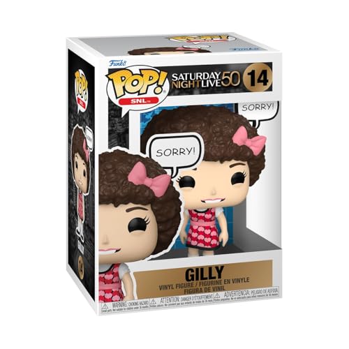 Funko Pop! SNL: SNL 50th - Gilly - Saturday Night Live - Vinyl-Sammelfigur - Geschenkidee - Offizielle Handelswaren - Spielzeug Für Kinder und Erwachsene - TV Fans - Modellfigur Für Sammler von Funko