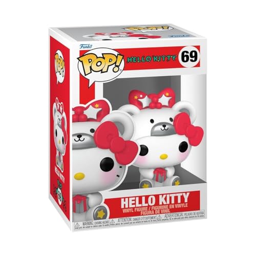 Funko Pop! Sanrio: Hello Kitty - HK Polar Bear - Metallisch - Vinyl-Sammelfigur - Geschenkidee - Offizielle Handelswaren - Spielzeug Für Kinder und Erwachsene - Modellfigur Für Sammler und Display von Funko