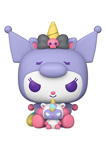 Funko Pop! Sanrio: Hello Kitty - Kuromi - Einhorn-Party - Vinyl-Sammelfigur - Geschenkidee - Offizielle Handelswaren - Spielzeug Für Kinder und Erwachsene - Modellfigur Für Sammler und Display von Funko