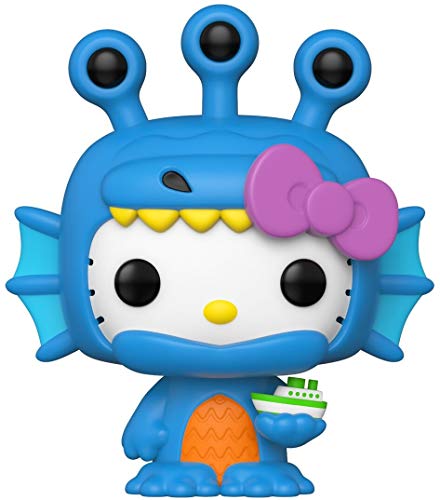 Funko Pop! Sanrio: Hello Kitty Sea Kaiju HK - Vinyl-Sammelfigur - Geschenkidee - Offizielle Handelswaren - Spielzeug Für Kinder und Erwachsene - Modellfigur Für Sammler und Display von Funko