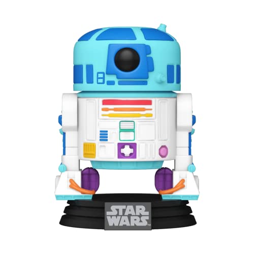 Funko Pop! Star Wars: Pride 2023- R2-D2 - Vinyl-Sammelfigur - Geschenkidee - Offizielle Handelswaren - Spielzeug Für Kinder und Erwachsene - Movies Fans - Modellfigur Für Sammler und Display von Funko