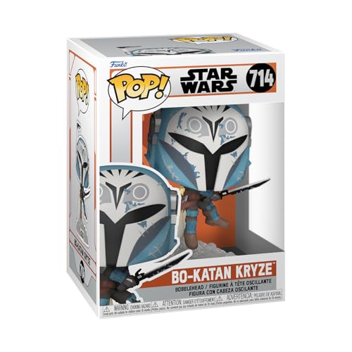 Funko Pop! Star Wars: The Mandalorian – BO-Katan mit Darksaber and Jet Pack - Vinyl-Sammelfigur - Geschenkidee - Offizielle Handelswaren - Spielzeug Für Kinder und Erwachsene - TV Fans Funko Pop! Star Wars: The Mandalorian – BO-Katan mit Darksaber and Jet Pack - Vinyl-Sammelfigur - Geschenkidee - Offizielle Handelswaren - Spielzeug Für Kinder und Erwachsene - TV Fans von Funko