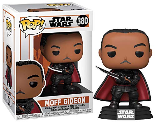 Funko Pop! Star Wars: The Mandalorian - Moff Gideon - Vinyl-Sammelfigur - Geschenkidee - Offizielle Handelswaren - Spielzeug Für Kinder und Erwachsene - TV Fans - Modellfigur Für Sammler und Display von Funko