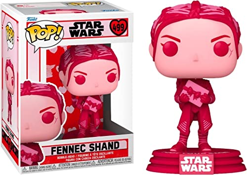 Funko Pop! Star Wars: Valentines - Fennec - The Mandalorian - Vinyl-Sammelfigur - Geschenkidee - Offizielle Handelswaren - Spielzeug Für Kinder und Erwachsene - TV Fans - Modellfigur Für Sammler von Funko