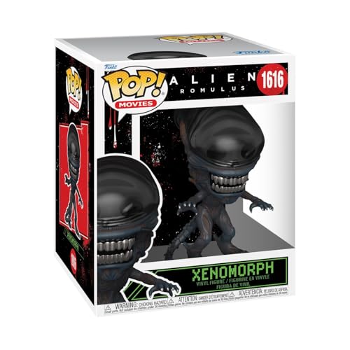 Funko Pop! Super: Alien: Romulus - Xenomorph - Vinyl-Sammelfigur - Geschenkidee - Offizielle Handelswaren - Spielzeug Für Kinder und Erwachsene - Movies Fans - Modellfigur Für Sammler von Funko