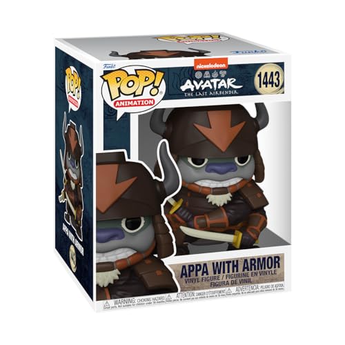 Funko Pop! Super: Avatar: The Last Airbender - Appa mit Armor - Vinyl-Sammelfigur - Geschenkidee - Offizielle Handelswaren - Spielzeug Für Kinder und Erwachsene - Anime Fans von Funko