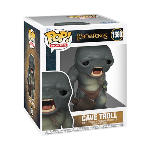 Funko Pop! Super: Cave Troll - Lord of The Rings - Vinyl-Sammelfigur - Geschenkidee - Offizielle Handelswaren - Spielzeug Für Kinder und Erwachsene - Movies Fans von Funko