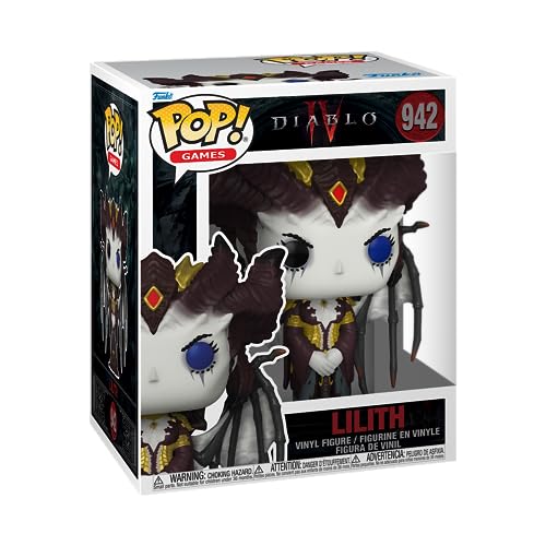 Funko Pop! Super: Diablo 4- Lilith - Vinyl-Sammelfigur - Geschenkidee - Offizielle Handelswaren - Spielzeug Für Kinder und Erwachsene - Video Games Fans - Modellfigur Für Sammler und Display von Funko