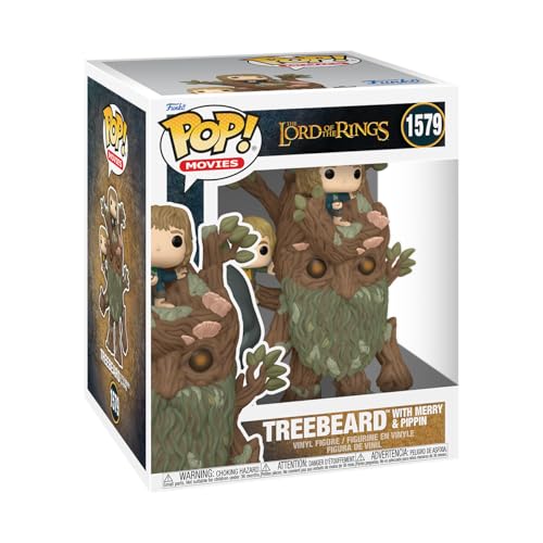 Funko Pop! Super: LOTR - Pippin Took - Treebeard mit Mary & Pip - Lord of The Rings - Vinyl-Sammelfigur - Geschenkidee - Offizielle Handelswaren - Spielzeug Für Kinder und Erwachsene von Funko