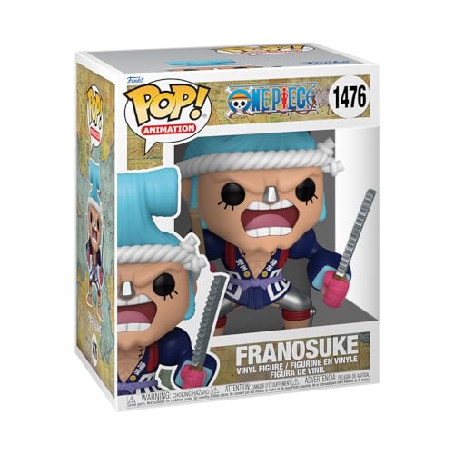 Funko Pop! Super: One Piece - Franky - Franosuke - (Wano) - Vinyl-Sammelfigur - Geschenkidee - Offizielle Handelswaren - Spielzeug Für Kinder und Erwachsene - Anime Fans von Funko