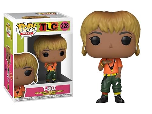 Funko Pop TLC + Protector: Pop! Rocks (Bundled with ToyBop Box Protector Collector Case) (T-Boz Ain't 2 Proud 2 Beg) von Funko