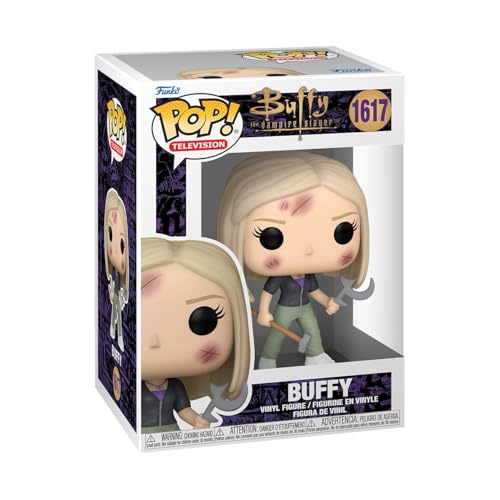 Funko Pop! TV: BTVS – Buffy Summers mit Weapons - Buffy The Vampire Slayer - Vinyl-Sammelfigur - Geschenkidee - Offizielle Handelswaren - Spielzeug Für Kinder und Erwachsene - TV Fans von Funko