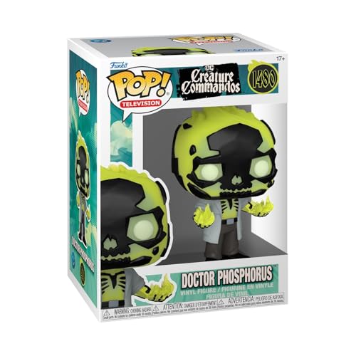 Funko Pop! TV: Creature Commandos S1 – Dr. Phosphorus - DC Comics- Vinyl-Sammelfigur - Geschenkidee - Offizielle Handelswaren - Spielzeug Für Kinder und Erwachsene - Comic Books Fans von Funko