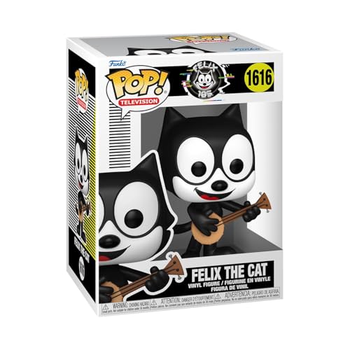 Funko Pop! TV: Felix The Cat 105th - Felix - Vinyl-Sammelfigur - Geschenkidee - Offizielle Handelswaren - Spielzeug Für Kinder und Erwachsene - Cartoons Fans - Modellfigur Für Sammler und Display von Funko