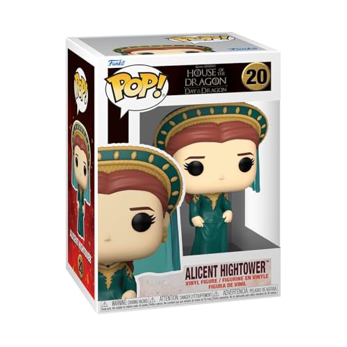 Funko Pop! TV: HOTD - House of The Dragon - Vinyl-Sammelfigur - Geschenkidee - Offizielle Handelswaren - Spielzeug Für Kinder und Erwachsene - TV Fans - Modellfigur Für Sammler und Display von Funko