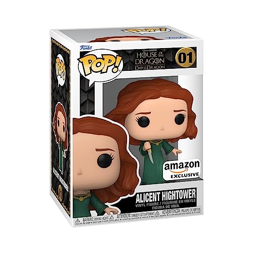 Funko Pop! TV: House of The Dragon - Lady Alicent Hightower - Amazon-Exklusiv - Vinyl-Sammelfigur - Geschenkidee - Offizielle Handelswaren - Spielzeug Für Kinder und Erwachsene - TV Fans von Funko