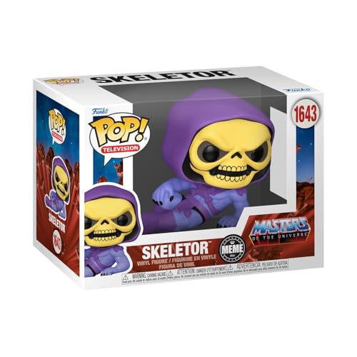 Funko Pop! TV: Meme – Skeletor​ - Masters of The Universe - Vinyl-Sammelfigur - Geschenkidee - Offizielle Handelswaren - Spielzeug Für Kinder und Erwachsene - TV Fans - Modellfigur Für Sammler von Funko