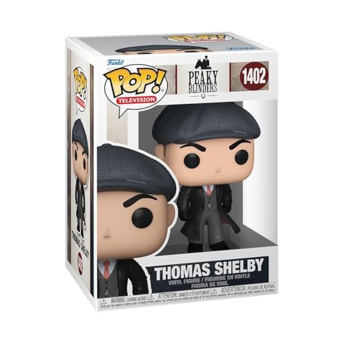 Funko Pop! TV: Peaky Blinders - Thomas Shelby - 1/6 Quote Für Seltene Chase-Variantease - Vinyl-Sammelfigur - Geschenkidee - Offizielle Handelswaren - Spielzeug Für Kinder und Erwachsene - TV Fans von Funko