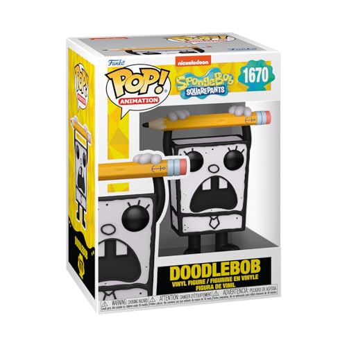 Funko Pop! TV: SBS 25th - Doodlebob - Spongebob - Vinyl-Sammelfigur - Geschenkidee - Offizielle Handelswaren - Spielzeug Für Kinder und Erwachsene - TV Fans - Modellfigur Für Sammler und Display von Funko