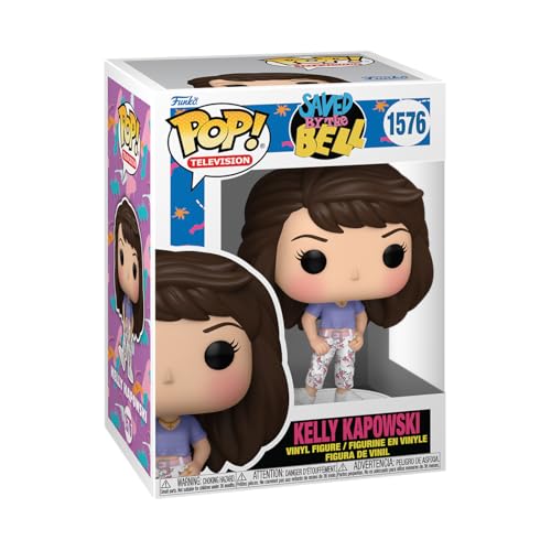 Funko Pop! TV: SBTB 30th – Kelly Kapowski - Saved by The Bell - Vinyl-Sammelfigur - Geschenkidee - Offizielle Handelswaren - Spielzeug Für Kinder und Erwachsene - TV Fans - Modellfigur Für Sammler von Funko