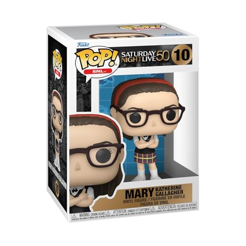 Funko Pop! TV: SNL 50th - Mary Katherine Gallagher - MKG Super Star - Saturday Night Live - Vinyl-Sammelfigur - Geschenkidee - Offizielle Handelswaren - Spielzeug Für Kinder und Erwachsene - TV Fans von Funko