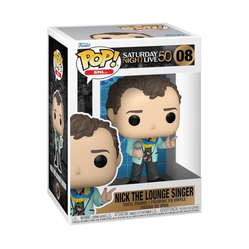 Funko Pop! TV: SNL 50th - Nick The Lounge Singer - Saturday Night Live - Vinyl-Sammelfigur - Geschenkidee - Offizielle Handelswaren - Spielzeug Für Kinder und Erwachsene - TV Fans von Funko