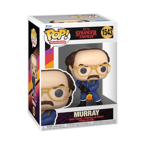 Funko Pop! TV: ST - Murray Bauman mit FT - Stranger Things - Vinyl-Sammelfigur - Geschenkidee - Offizielle Handelswaren - Spielzeug Für Kinder und Erwachsene - TV Fans - Modellfigur Für Sammler von Funko