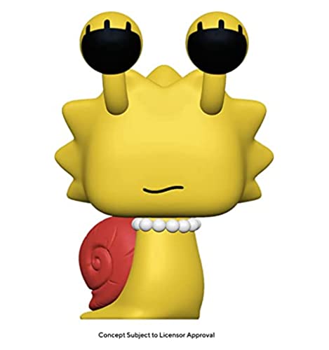 Funko Pop! TV: Simpsons S9- Snail Lisa Simpson - The Simpsons - Vinyl-Sammelfigur - Geschenkidee - Offizielle Handelswaren - Spielzeug Für Kinder und Erwachsene - TV Fans - Modellfigur Für Sammler von Funko