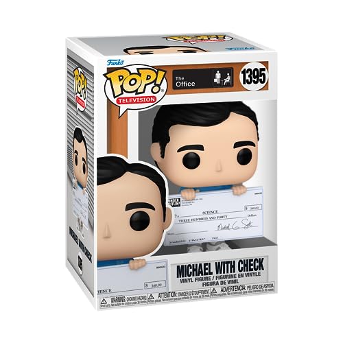 Funko Pop! TV: The Office - Michael Scott - 1/6 Quote Für Seltene Chase-Varianteeck - Vinyl-Sammelfigur - Geschenkidee - Offizielle Handelswaren - Spielzeug Für Kinder und Erwachsene - TV Fans von Funko