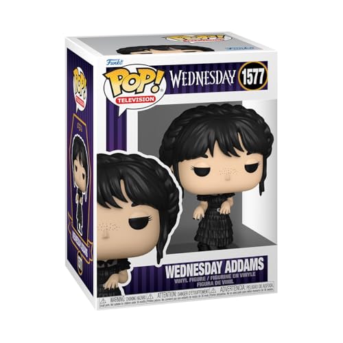 Funko Pop! TV: Wednesday Addams - Rave'n W - Vinyl-Sammelfigur - Geschenkidee - Offizielle Handelswaren - Spielzeug Für Kinder und Erwachsene - TV Fans - Modellfigur Für Sammler und Display von Funko