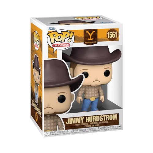 Funko Pop! TV: Yellowstone – Jimmy Hurdstorm - Vinyl-Sammelfigur - Geschenkidee - Offizielle Handelswaren - Spielzeug Für Kinder und Erwachsene - TV Fans - Modellfigur Für Sammler und Display von Funko