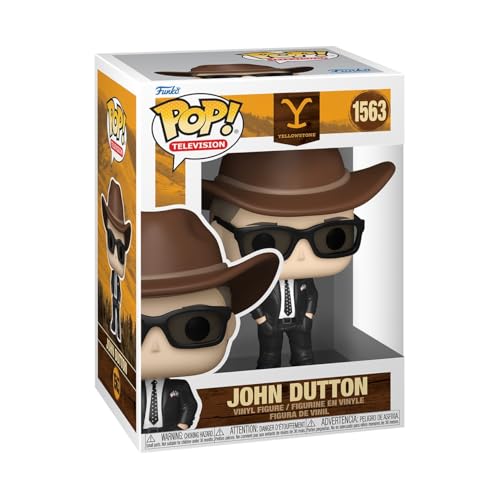 Funko Pop! TV: Yellowstone – John Dutton - Vinyl-Sammelfigur - Geschenkidee - Offizielle Handelswaren - Spielzeug Für Kinder und Erwachsene - TV Fans - Modellfigur Für Sammler und Display von Funko