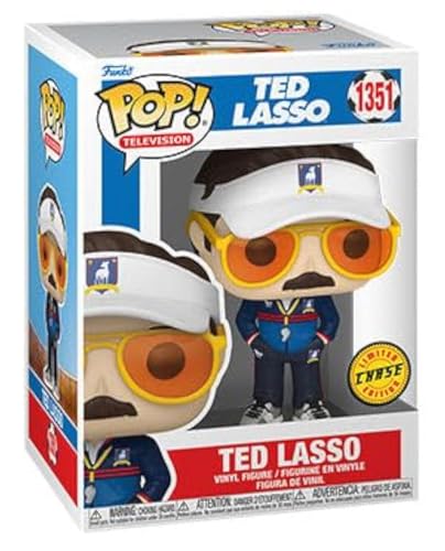 Funko Pop Ted Lasso Ted mit Sonnenbrille und Hut Chase Figur (65710CH) von Funko