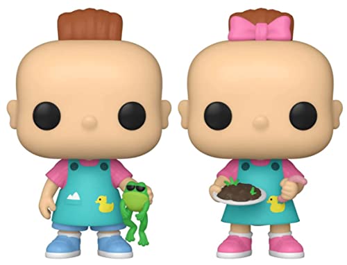 Funko Pop! Television: Rugrats - Phillip DeVille - 2 Packung Phil & Lil - Amazon-Exklusiv - Vinyl-Sammelfigur - Geschenkidee - Offizielle Handelswaren - Spielzeug Für Kinder und Erwachsene von Funko