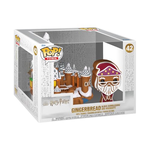 Funko Pop! Town: Hp Gb – Albus Dumbledore & Hogwarts - Harry Potter - Vinyl-Sammelfigur - Geschenkidee - Offizielle Handelswaren - Spielzeug Für Kinder und Erwachsene - Movies Fans von Funko