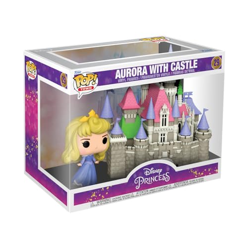 Funko Pop! Town: Ultimate Princess - Princess Aurora mit Castle - Disney Princesses - Disney Prinzessinnen - Vinyl-Sammelfigur - Geschenkidee - Offizielle Handelswaren - Movies Fans von Funko